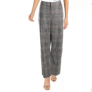 Lauren Ralph Quintrell  Plaid Wide Leg Pants 4